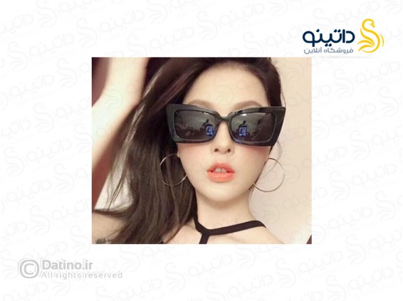 عکس عینک آفتابی زنانه مربعی طرح زاویه دار پروانه ای 19085 - انواع مدل عینک آفتابی زنانه مربعی طرح زاویه دار پروانه ای 19085