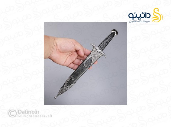 عکس خنجر فلزی استینگ فرودو فیلم ارباب حلقه ها 29 سانتی 19186 - انواع مدل خنجر فلزی استینگ فرودو فیلم ارباب حلقه ها 29 سانتی 19186