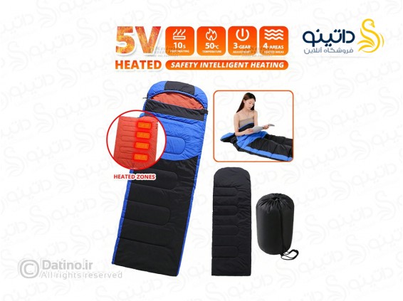 عکس کیسه خواب گرمکن دار هوشمند پنبه ای USB دار 220 در 75 سانتی 19210 - انواع مدل کیسه خواب گرمکن دار هوشمند پنبه ای USB دار 220 در 75 سانتی 19210