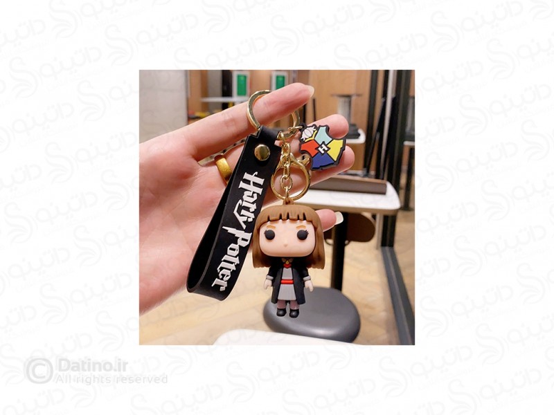 عکس جاکلیدی سیلیکونی هرماینی گرنجر با لباس هاگوارتز فیلم هری پاتر 19249 - انواع مدل جاکلیدی سیلیکونی هرماینی گرنجر با لباس هاگوارتز فیلم هری پاتر 19249