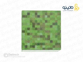 بلوک مغناطیسی ماینکرافت طرح چمن سه عددی 19374