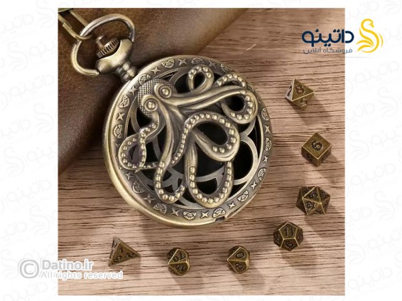 عکس گردنبند بازی شانس طرح اختاپوس هالو 19389 - انواع مدل گردنبند بازی شانس طرح اختاپوس هالو 19389
