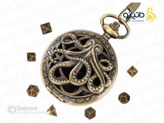 عکس گردنبند بازی شانس طرح اختاپوس هالو 19389 - انواع مدل گردنبند بازی شانس طرح اختاپوس هالو 19389