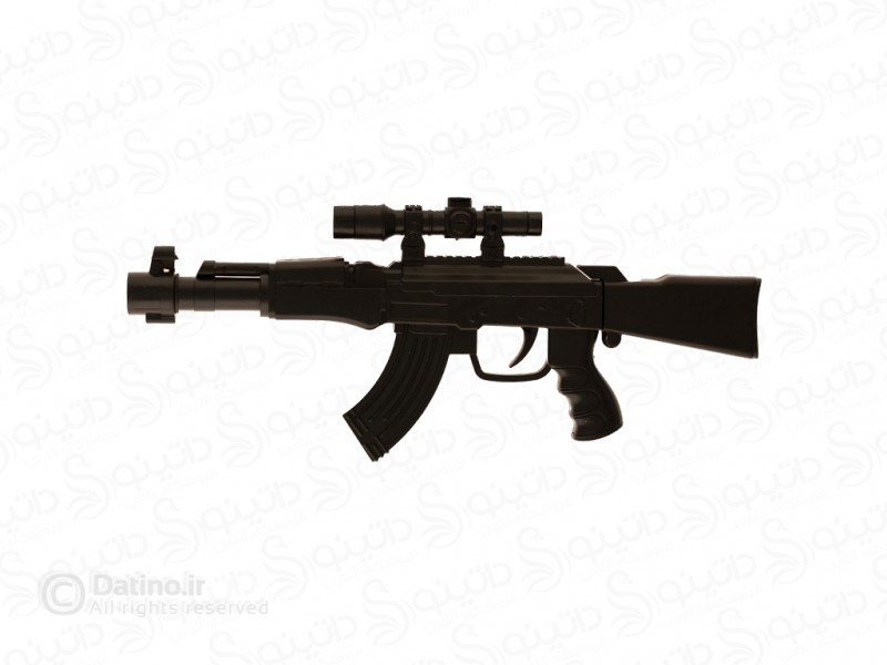 عکس اسباب بازی اسلحه تیر سیلیکونی مدل AK47 دوربین دار 19478 - انواع مدل اسباب بازی اسلحه تیر سیلیکونی مدل AK47 دوربین دار 19478
