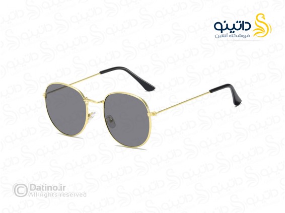 عکس عینک آفتابی لوکس فریم گرد 19547 - انواع مدل عینک آفتابی لوکس فریم گرد 19547