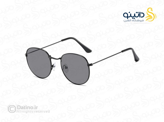 عکس عینک آفتابی لوکس فریم گرد 19547 - انواع مدل عینک آفتابی لوکس فریم گرد 19547