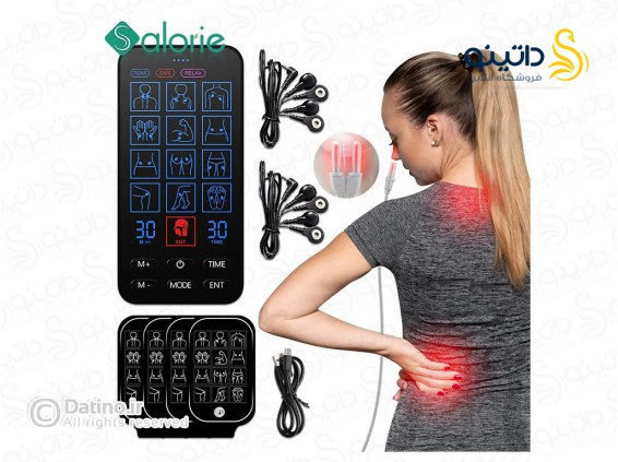 عکس دستگاه فیزیوتراپی و تنس عضلانی EMS با پچ 12 حالته M-812 - انواع مدل دستگاه فیزیوتراپی و تنس عضلانی EMS با پچ 12 حالته M-812