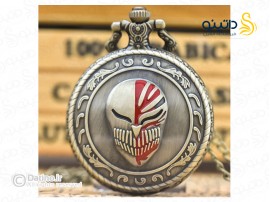 گردنبند ساعت طرح ماسک ایچیگو کوروساکی انیمه بلیچ HB01066