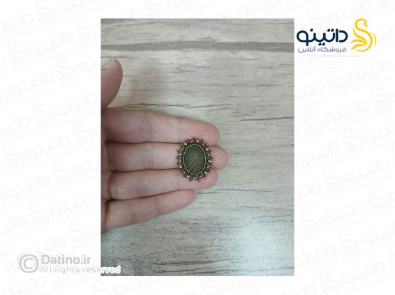 عکس قاب دستبندی طرح دار بیضی زرد قلم 19701 - انواع مدل قاب دستبندی طرح دار بیضی زرد قلم 19701
