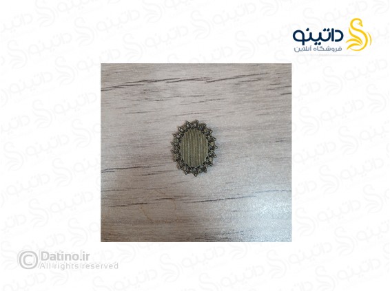 عکس قاب دستبندی طرح دار بیضی زرد قلم 19701 - انواع مدل قاب دستبندی طرح دار بیضی زرد قلم 19701