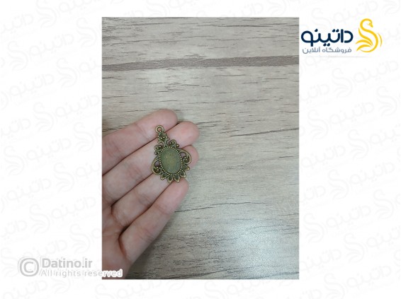 عکس قاب گردن آویز طرح برگ بیضی زرد قلم 19713 - انواع مدل قاب گردن آویز طرح برگ بیضی زرد قلم 19713