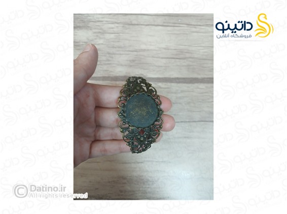 عکس قاب دستبند طرح گل کفه دایره ای زرد قلم 19721 - انواع مدل قاب دستبند طرح گل کفه دایره ای زرد قلم 19721
