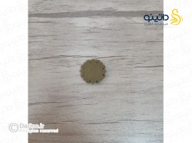 قاب دستبندی طرح انگوری مربعی زرد قلم 19753