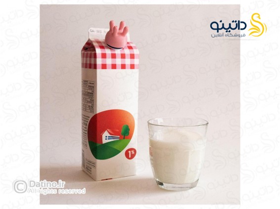 عکس درب بطری طرح شیر گاو 19774 - انواع مدل درب بطری طرح شیر گاو 19774