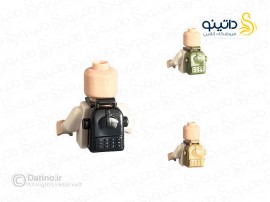 مینی فیگور آدمک با کوله پشتی 19801