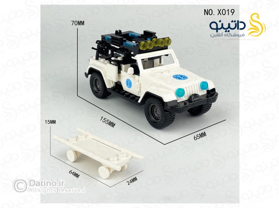 عکس لگو طرح خودرو آفرود 19816 - انواع مدل لگو طرح خودرو آفرود 19816
