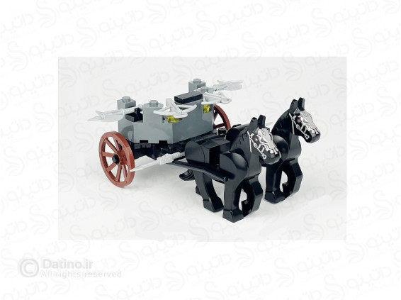 عکس لگو ارابه تیر و کمان دار با اسب 19821 - انواع مدل لگو ارابه تیر و کمان دار با اسب 19821