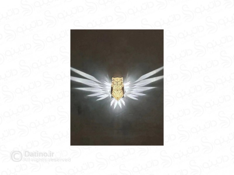 عکس چراغ خواب دیواری سه بعدی طرح جغد 19996 - انواع مدل چراغ خواب دیواری سه بعدی طرح جغد 19996