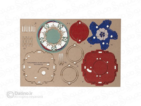 عکس ساختنی جعبه جواهرات موزیکال طرح سنتی 19997 - انواع مدل ساختنی جعبه جواهرات موزیکال طرح سنتی 19997