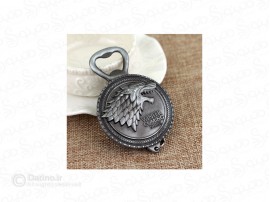 جاکلیدی طرح نماد گرگ خاندان استارک بازی تاج و تخت 20062