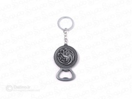 بطری باز کن طرح نماد اژدها سه سر تارگرین بازی تاج و تخت 20063