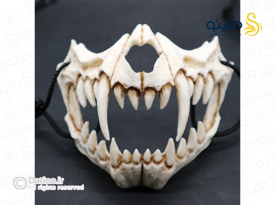عکس ماسک طرح جمجمه دندان ببر 20067 - انواع مدل ماسک طرح جمجمه دندان ببر 20067