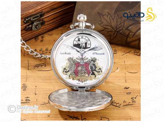 عکس گردنبند ساعت موزیکال طرح نماد گروه گریفیندور فیلم هری پاتر 20069 - انواع مدل گردنبند ساعت موزیکال طرح نماد گروه گریفیندور فیلم هری پاتر 20069
