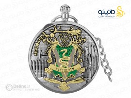 گردنبند ساعت موزیکال طرح نماد گروه اسلیترین فیلم هری پاتر 20070