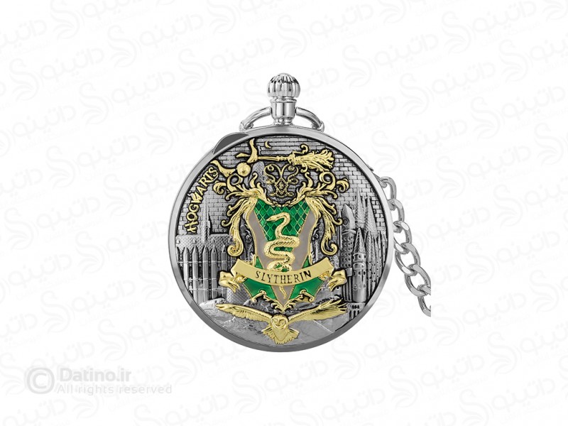 عکس گردنبند ساعت موزیکال طرح نماد گروه اسلیترین فیلم هری پاتر 20070 - انواع مدل گردنبند ساعت موزیکال طرح نماد گروه اسلیترین فیلم هری پاتر 20070