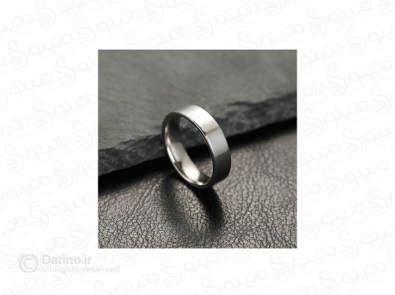 عکس حلقه زنانه طرح تخت کلاسیک 20107 - انواع مدل حلقه زنانه طرح تخت کلاسیک 20107