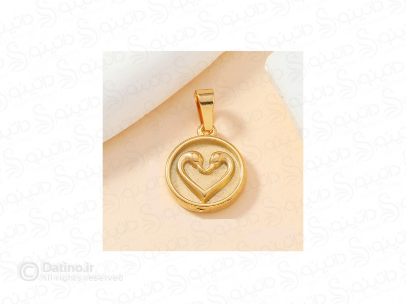 عکس گردنبند زنانه طرح قوهای عاشق قلبی 20113 - انواع مدل گردنبند زنانه طرح قوهای عاشق قلبی 20113