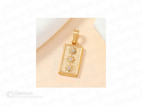 عکس گردنبند زنانه طرح سه خورشید 20115 - انواع مدل گردنبند زنانه طرح سه خورشید 20115