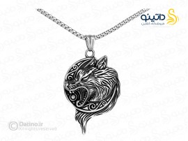 گردنبند طرح گرگ اسکاندیناوی 20120
