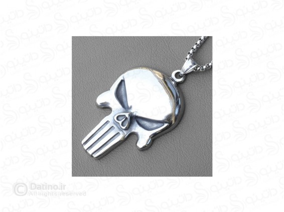 عکس گردنبند مردانه هیپ هاپ طرح جمجمه 20123 - انواع مدل گردنبند مردانه هیپ هاپ طرح جمجمه 20123