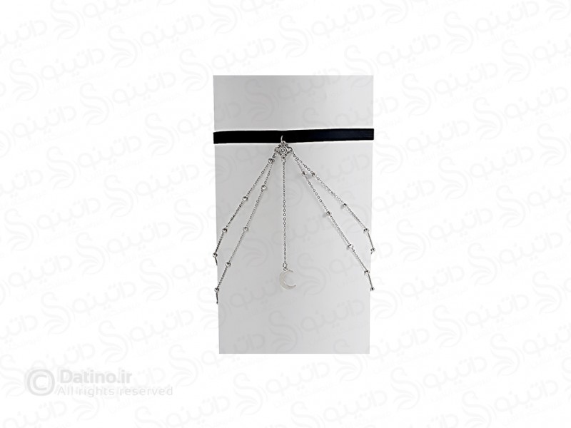 عکس زنجیر ران زنانه طرح آویز ماه 20155 - انواع مدل زنجیر ران زنانه طرح آویز ماه 20155