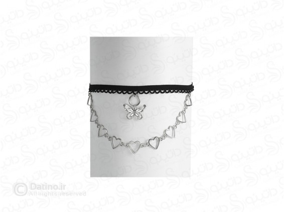 عکس زنجیر ران زنانه طرح پروانه و قلب 20161 - انواع مدل زنجیر ران زنانه طرح پروانه و قلب 20161