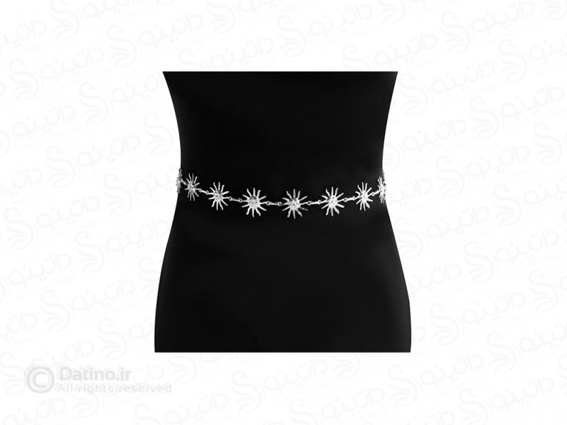 عکس زنجیر ران زنانه طرح قلب و خورشید 20170 - انواع مدل زنجیر ران زنانه طرح قلب و خورشید 20170