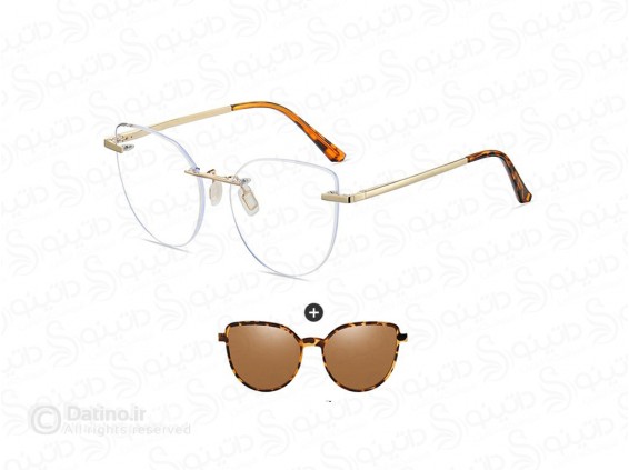 عکس فریم عینک اسپرت طبی مگنتی آفتابی پلاریزه زنانه بسته تک لنز طرح لوکس 20179 - انواع مدل فریم عینک اسپرت طبی مگنتی آفتابی پلاریزه زنانه بسته تک لنز طرح لوکس 20179