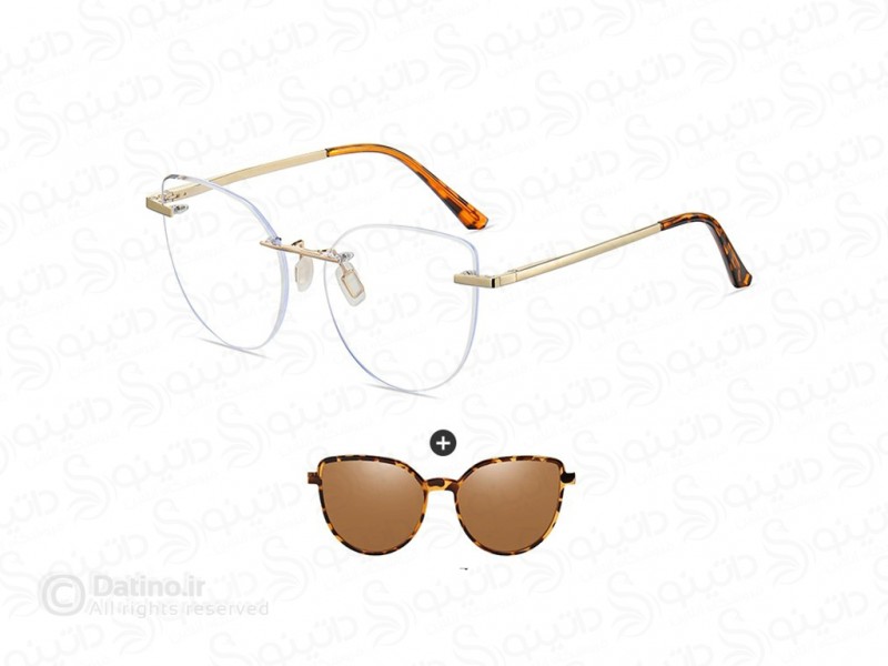 عکس فریم عینک اسپرت طبی مگنتی آفتابی پلاریزه زنانه بسته تک لنز طرح لوکس 20179 - انواع مدل فریم عینک اسپرت طبی مگنتی آفتابی پلاریزه زنانه بسته تک لنز طرح لوکس 20179