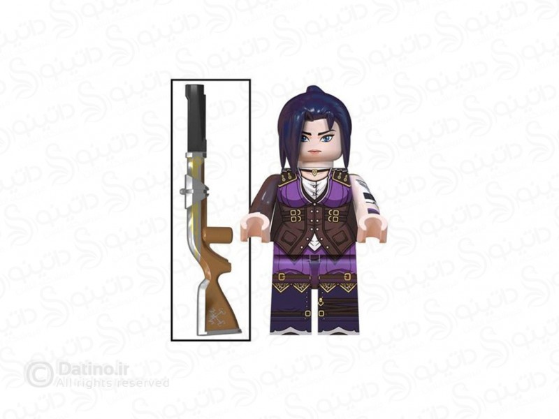 عکس مینی فیگور کیتلین لیگ افسانه ها QD0006 - انواع مدل مینی فیگور کیتلین لیگ افسانه ها QD0006