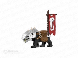 مینی فیگور وارگ زره پوش با پرچم ارباب حلقه ها P8020