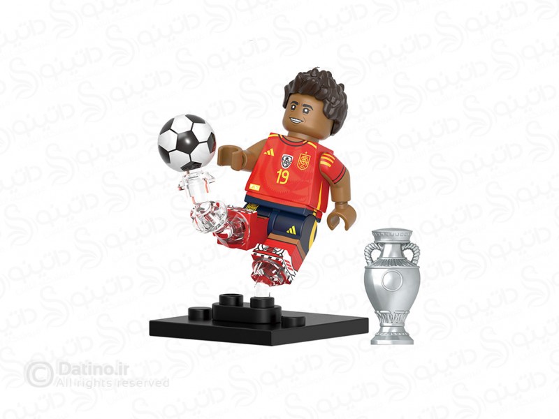 عکس مینی فیگور لامین یامال با لباس تیم ملی اسپانیا GH0648 - انواع مدل مینی فیگور لامین یامال با لباس تیم ملی اسپانیا GH0648