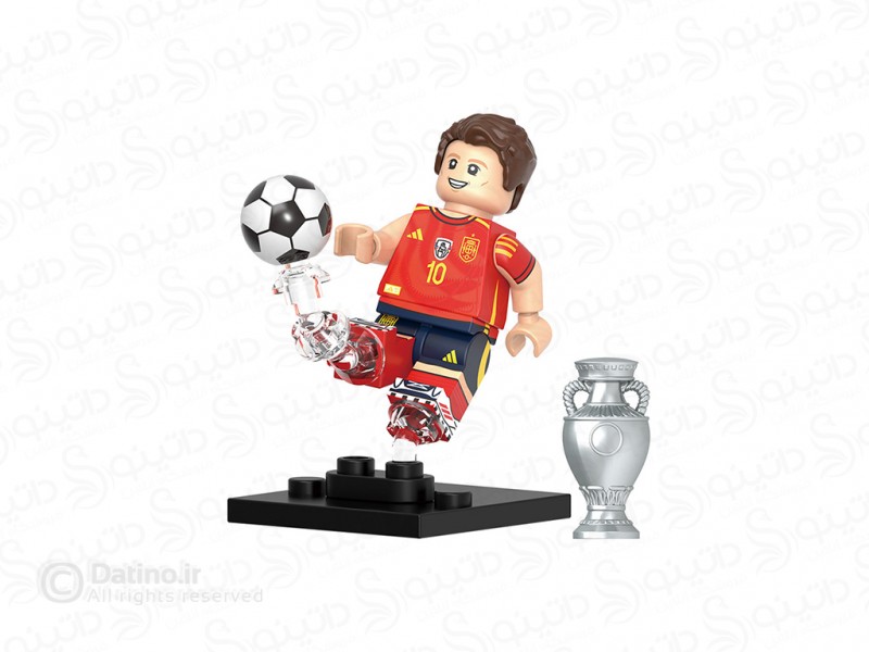 عکس مینی فیگور دنی اولمو با لباس تیم ملی اسپانیا GH0646 - انواع مدل مینی فیگور دنی اولمو با لباس تیم ملی اسپانیا GH0646