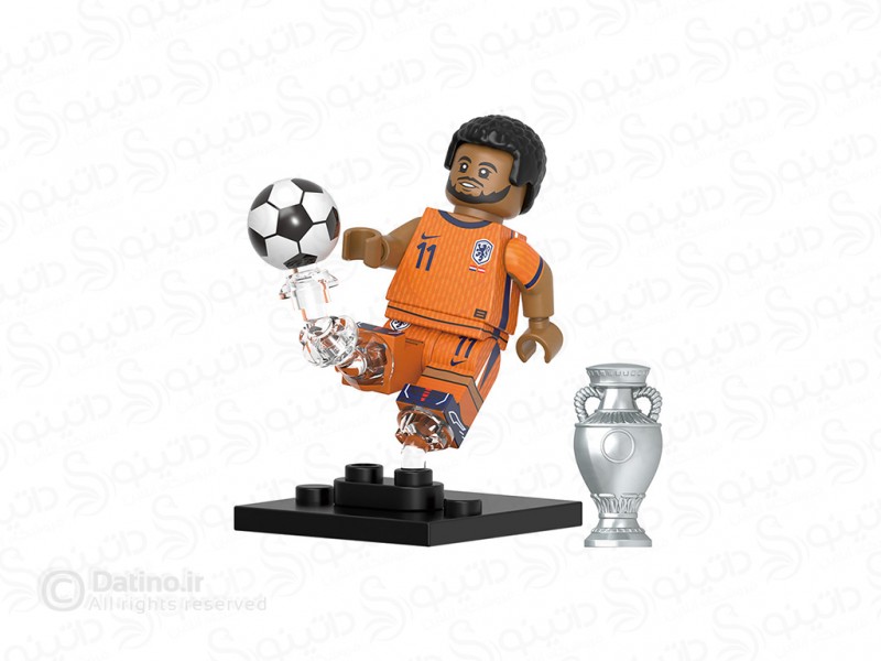 عکس مینی فیگور کودی گاکپو با لباس تیم ملی هلند GH0651 - انواع مدل مینی فیگور کودی گاکپو با لباس تیم ملی هلند GH0651