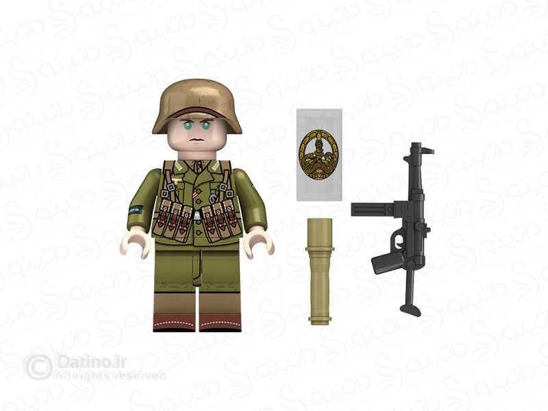 عکس مینی فیگور سرباز هنگ شمال آفریقا N606 - انواع مدل مینی فیگور سرباز هنگ شمال آفریقا N606