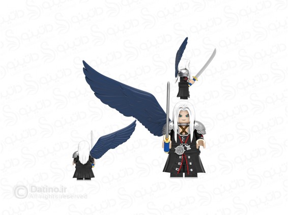 عکس مینی فیگور سفیروث فاینال فانتزی DT009 - انواع مدل مینی فیگور سفیروث فاینال فانتزی DT009