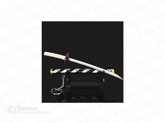 عکس شمشیر هاشیرا شعله تانجیرو 15 سانتی انیمه شیطان کش 20229 - انواع مدل شمشیر هاشیرا شعله تانجیرو 15 سانتی انیمه شیطان کش 20229