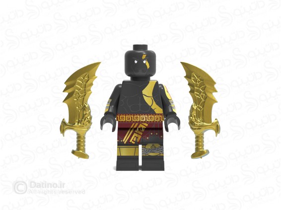 عکس مینی فیگور کریتوس طلایی بازی خدای جنگ EV03-B - انواع مدل مینی فیگور کریتوس طلایی بازی خدای جنگ EV03-B