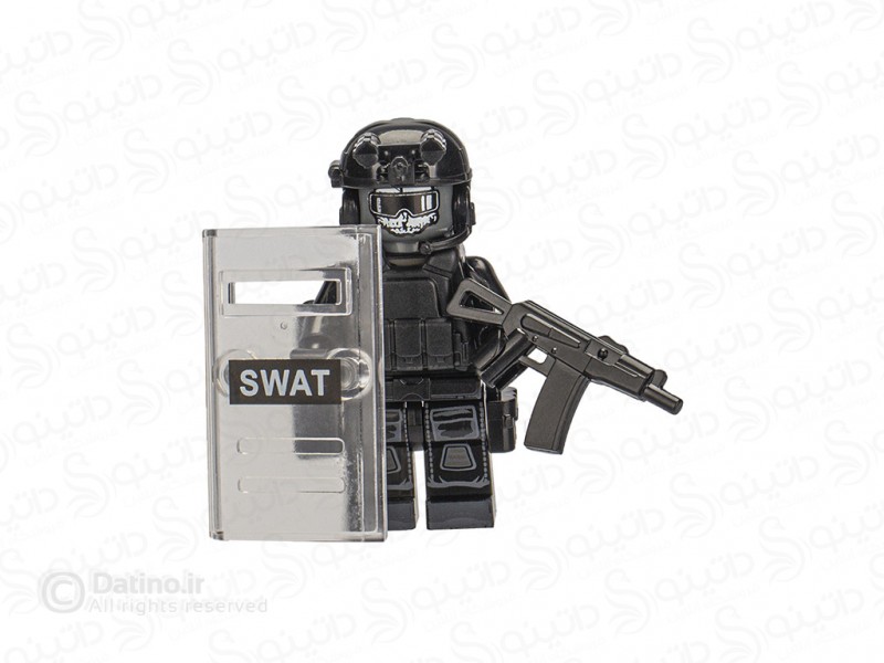 عکس مینی فیگور سرباز نیروی ویژه با ماسک اسکلت و سلاح QA2 - انواع مدل مینی فیگور سرباز نیروی ویژه با ماسک اسکلت و سلاح QA2