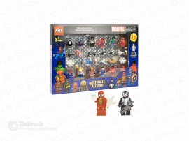 ساختنی شخصیت های مارول مجموعه 12 عددی 20345